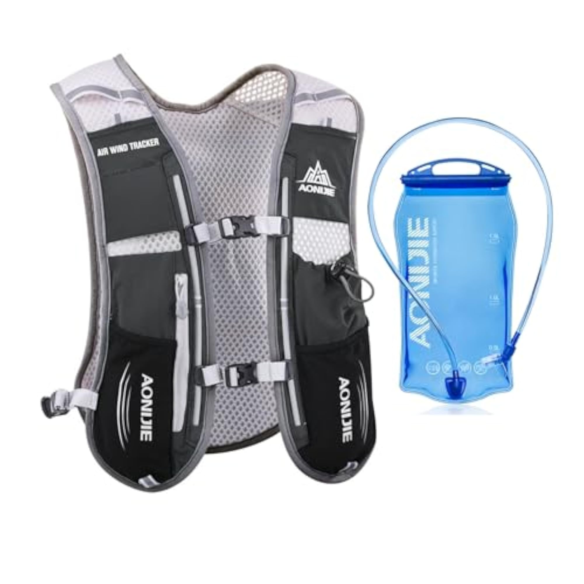 5L Hydration Pack with 1.5L Bladder, Trail Running Vest